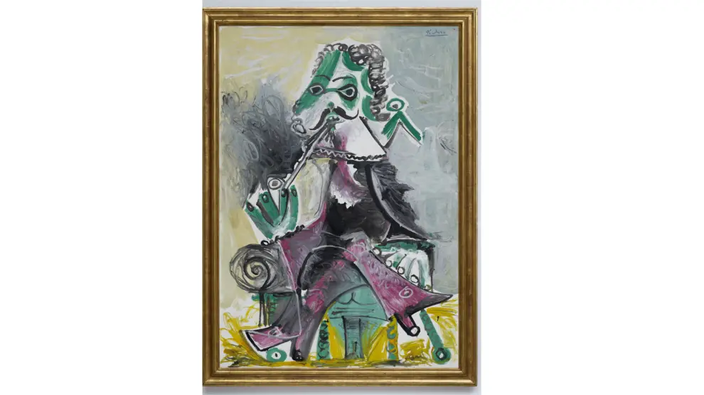 Mousquetaire à la pipe', de Pablo Ruiz Picasso.