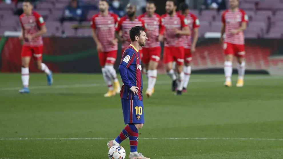 Foto del partido FC Barcelona-Granada: Messi