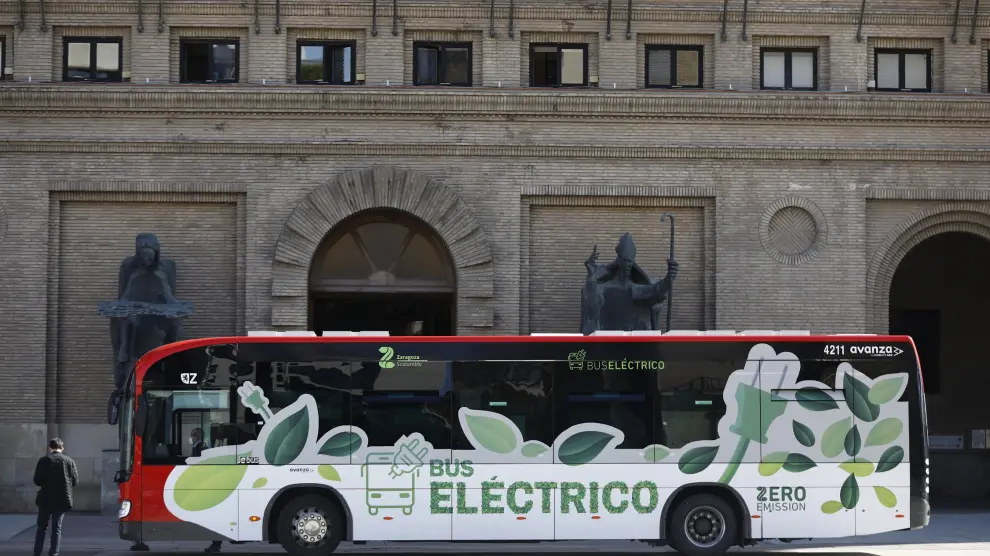 Autobuses eléctricos en Zaragoza