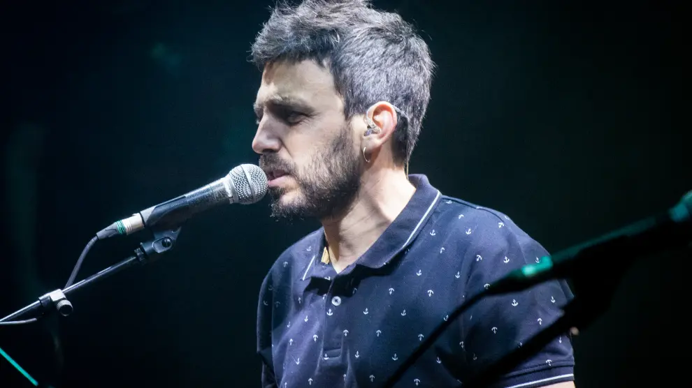 Pablo Sánchez, cantante y líder del grupo valenciano Ciudad Jara.