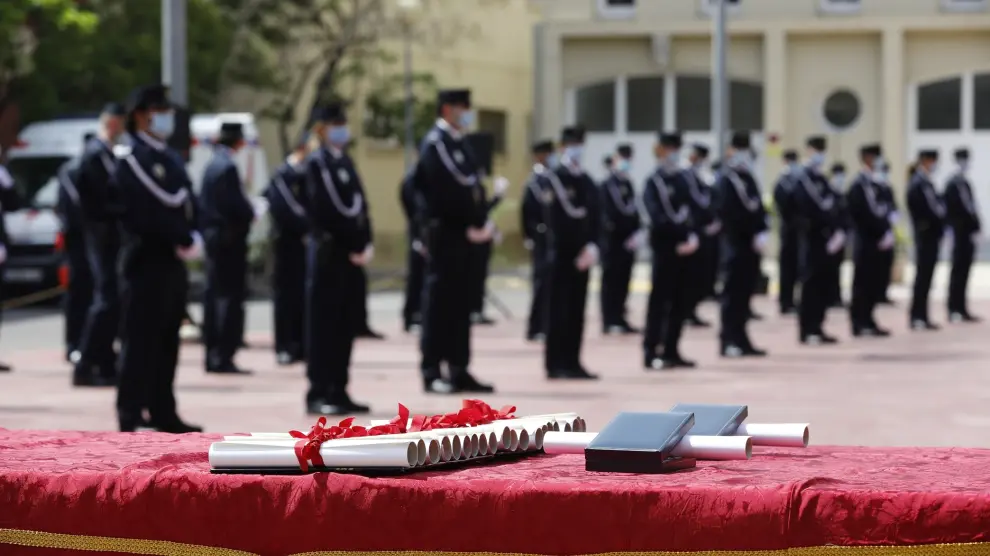 La Policía Local de Zaragoza celebra el día de su patrona.