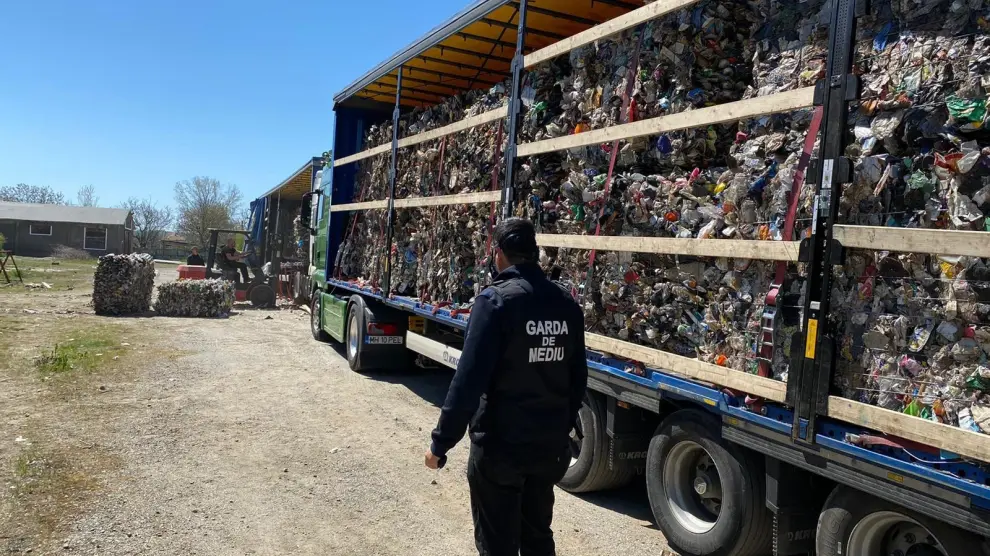 Residuos de otros países en Rumanía