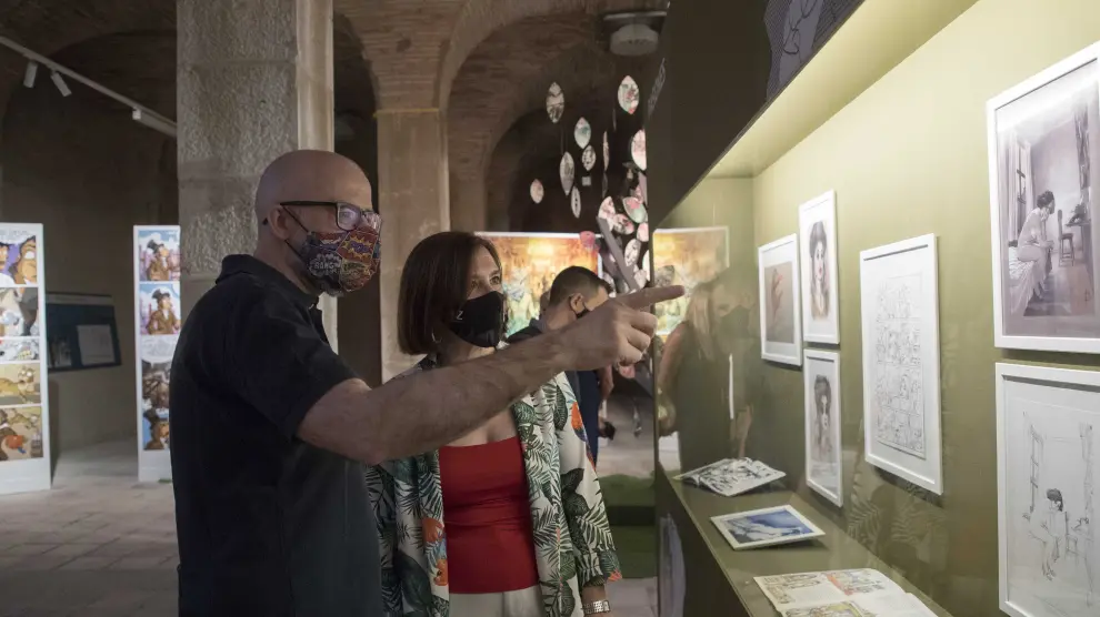 Exposición sobre el cómic y Goya en Zaragoza