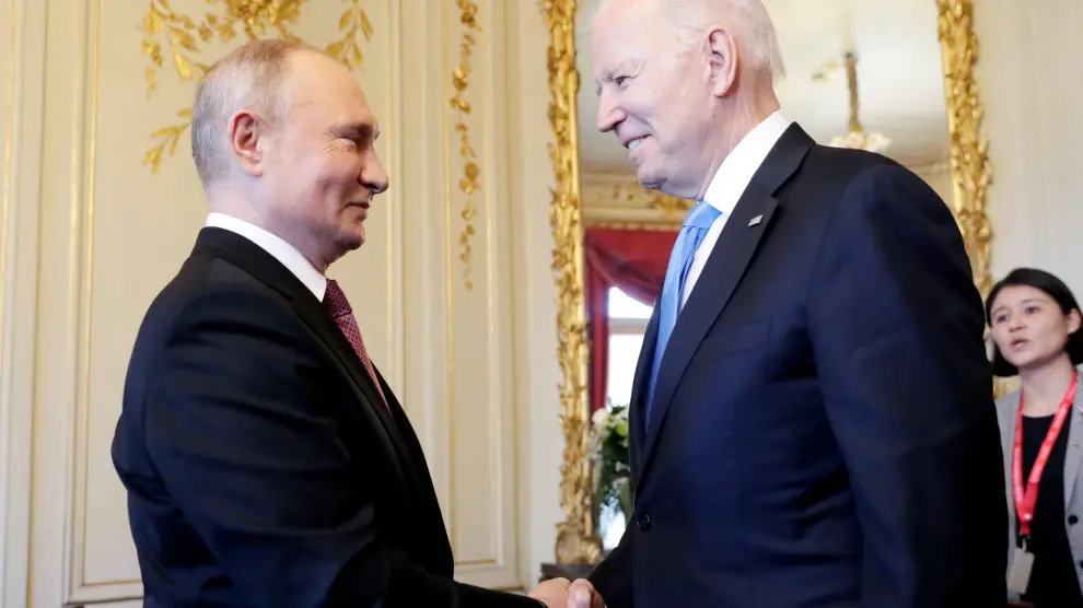 Encuentro entre Biden y Putin