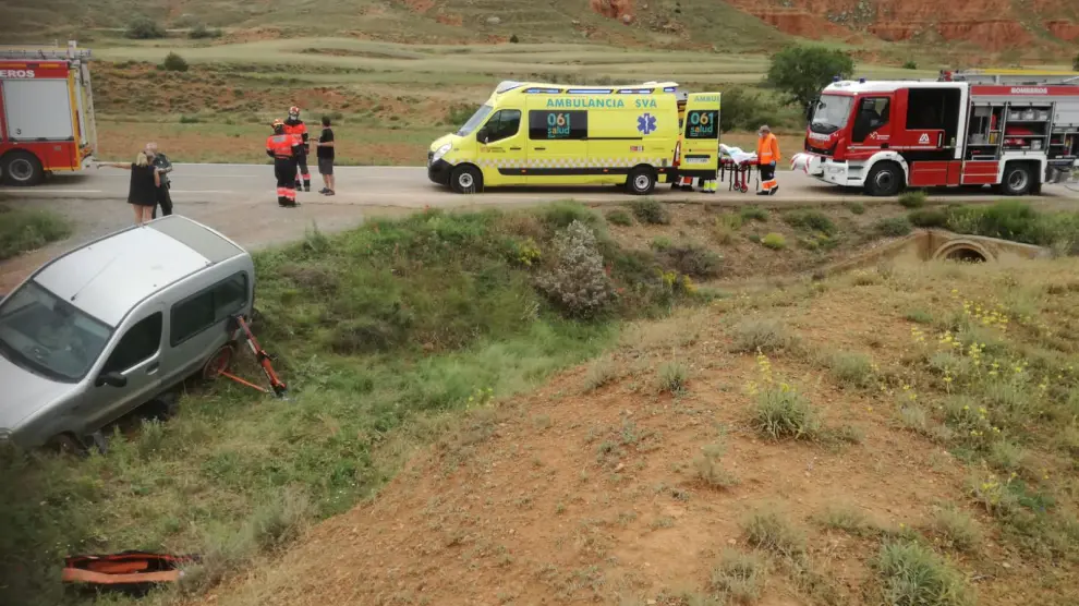 Accidente de tráfico en Teruel