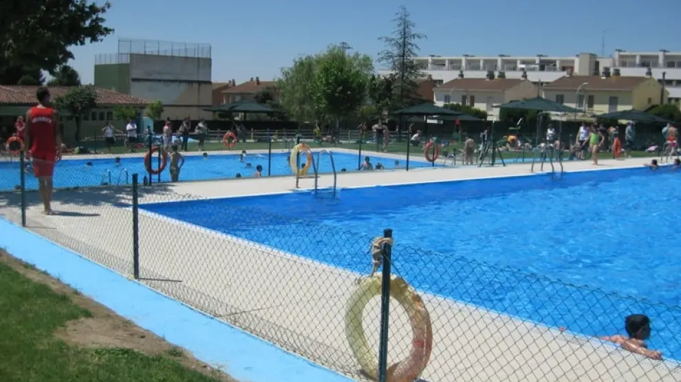 Las piscinas de Almudévar serán uno de los escenarios del festival.