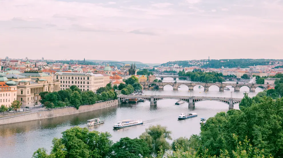 Panorámica de Praga.