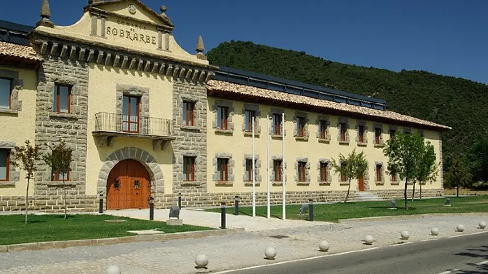 Sede de la Comarca de Sobrarbe en la localidad de Boltaña.