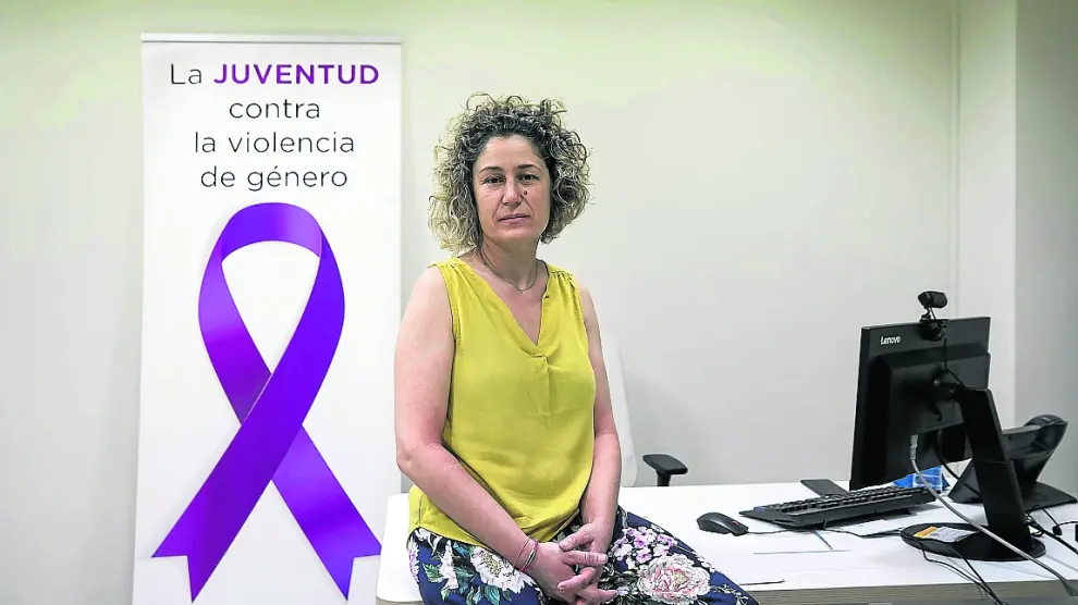 Ana Santos, psicóloga de Cavias que lleva la asesoría del Instituto Aragonés de la Mujer