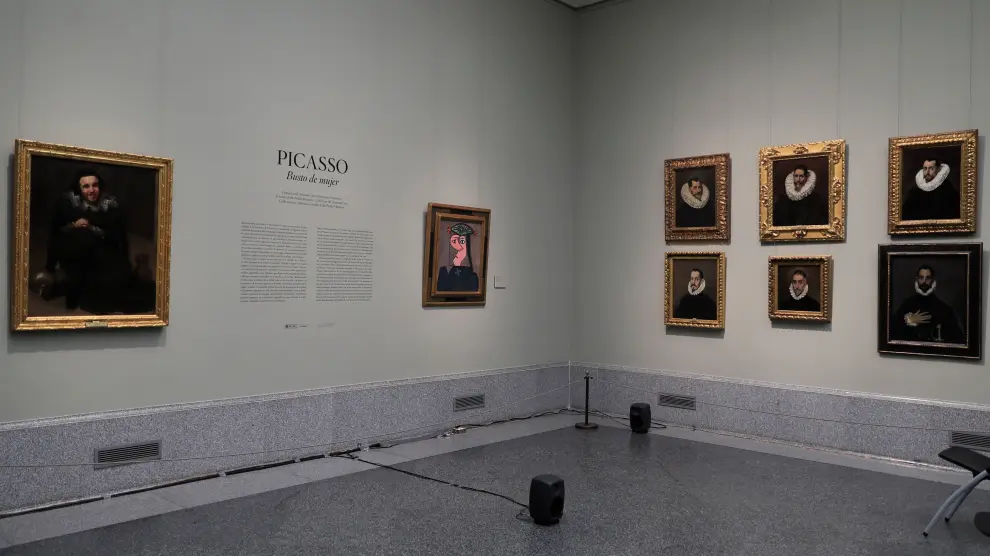 'Cabeza de mujer', de Picasso, entre obras del Greco y Velázquez