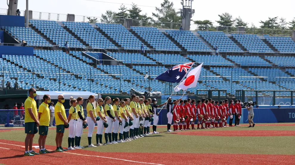 Tokyo 2020 Olympic Games - Australia vs. Japan softball