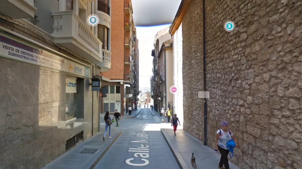 Una imagen de la calle Nueva de Teruel.