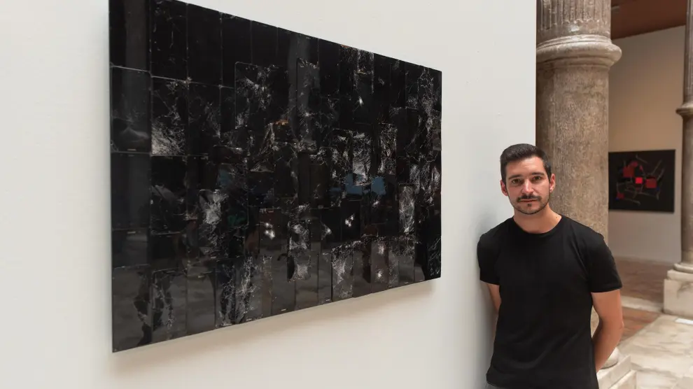 Jorge Isla, ganador del V premio de arte Joaquina Zamora por su obra ‘Le Reflet IX’