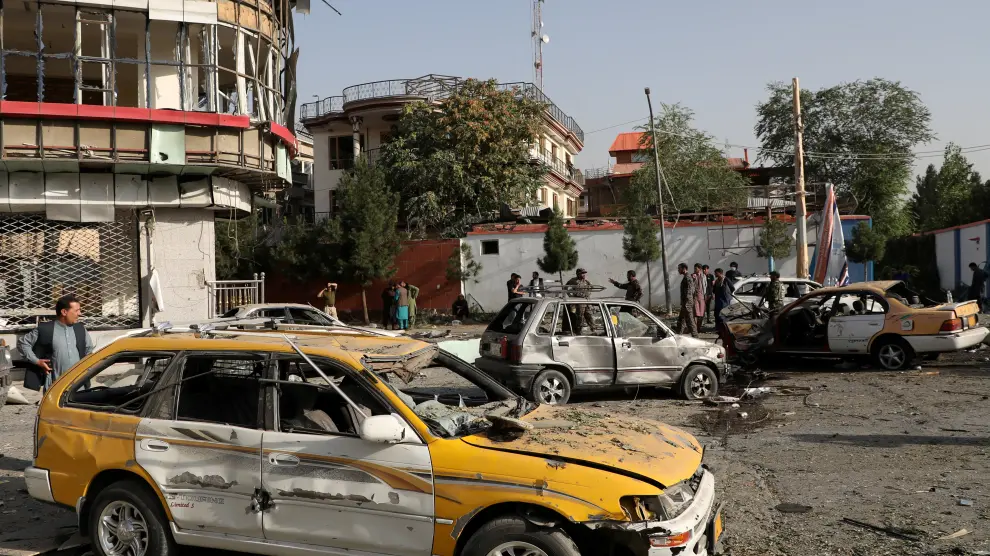 FILE PHOTO: Car bomb blast in Kabul