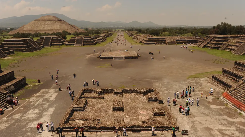 Ruinas aztecas de Teotihuacán