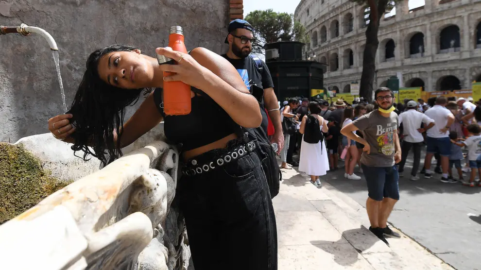 Hot day in Rome