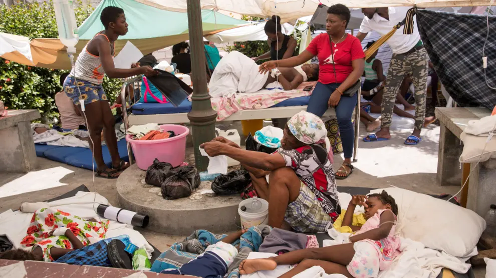 Sismo ya deja más de 1.000 fallecidos en Haití
