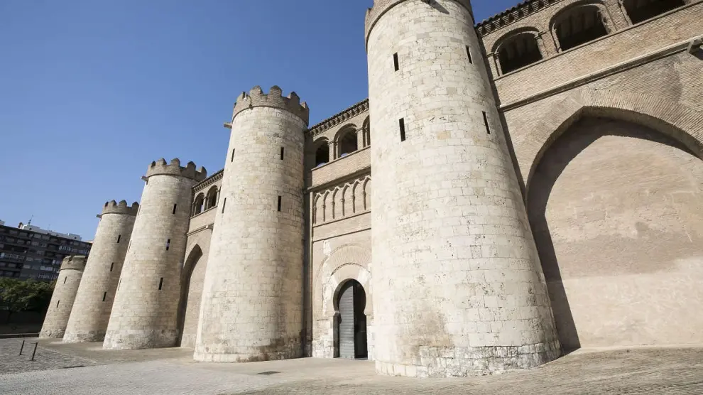 Palacio de la Aljafería de Zaragoza.