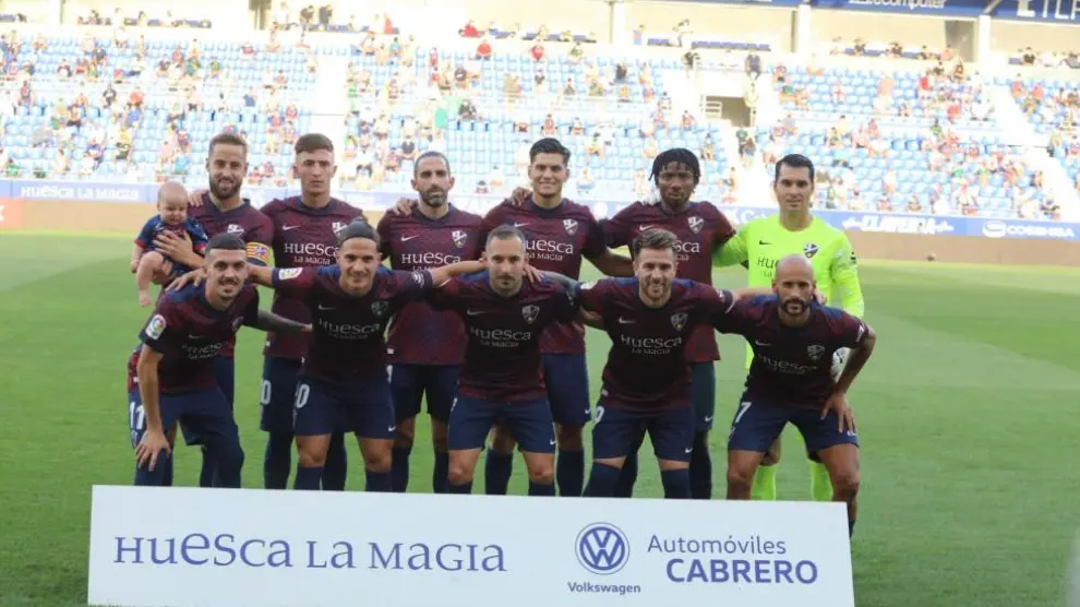 La alineación de la SD Huesca frente al Cartagena será la misma que derrotó al Eibar.