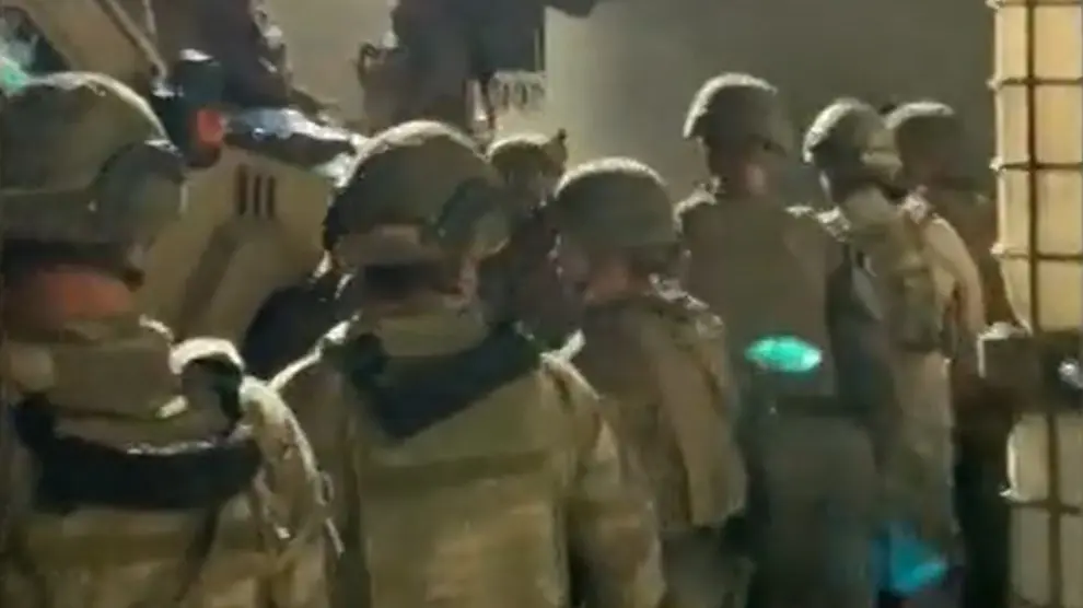 Soldados españoles en Kabul.