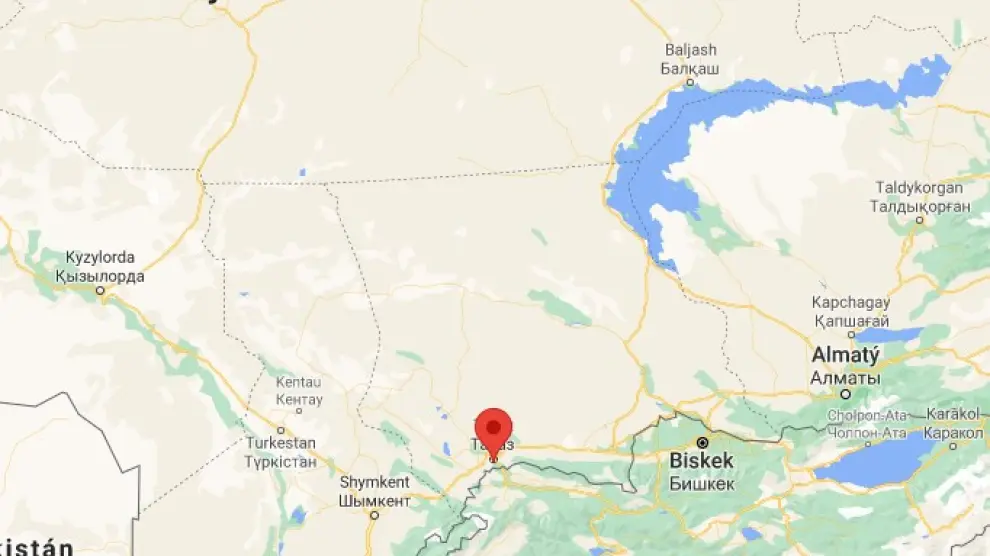 Las explosiones tuvieron lugar en un recinto millitar en Zhambyl, al sur del país.