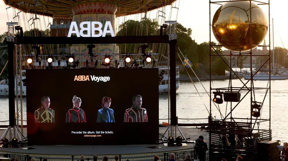 ABBA Voyage event in Stockholm