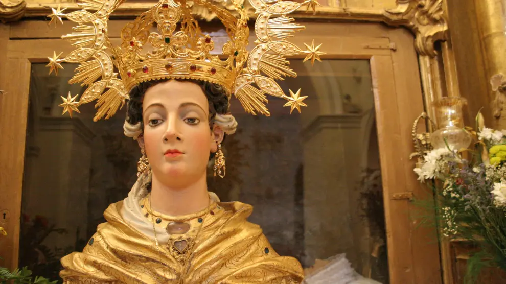 Virgen de Santa Rosina (Cella)