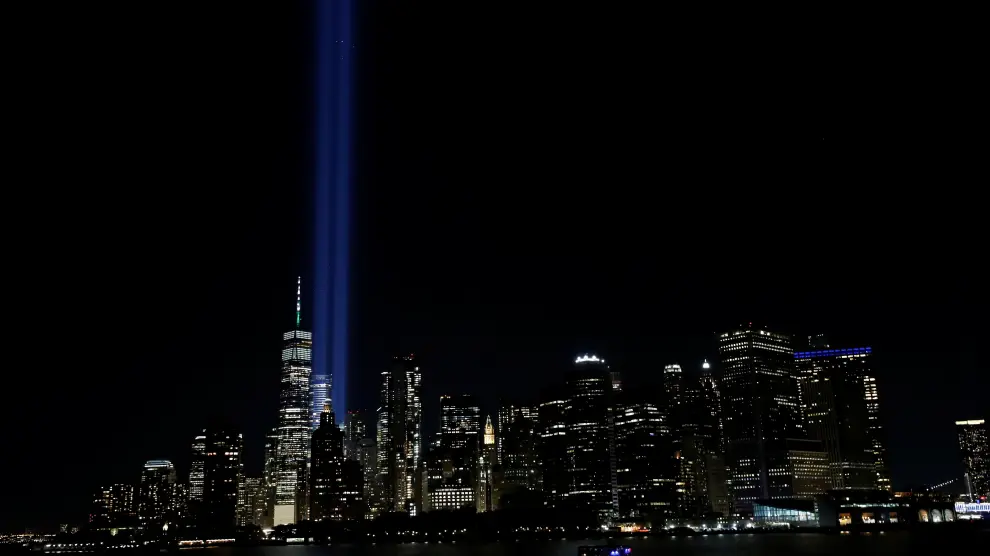 Tributo en Nueva York en el 20 aniversario del atentado a las Torres Gemelas