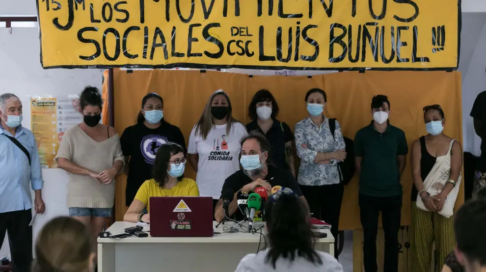 La asamblea del Luis Buñuel anuncia que recurre al Supremo su desalojo