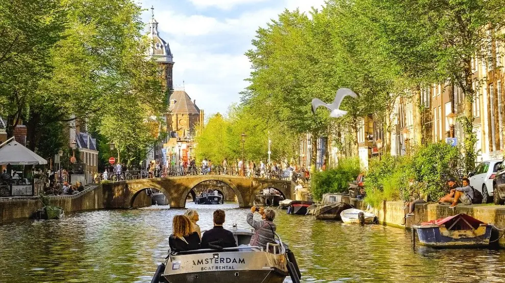 Una imagen de Ámsterdam.