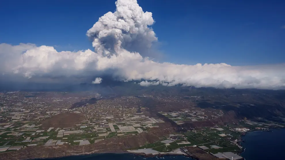 El volcán de La Palma en su quinto día de actividad