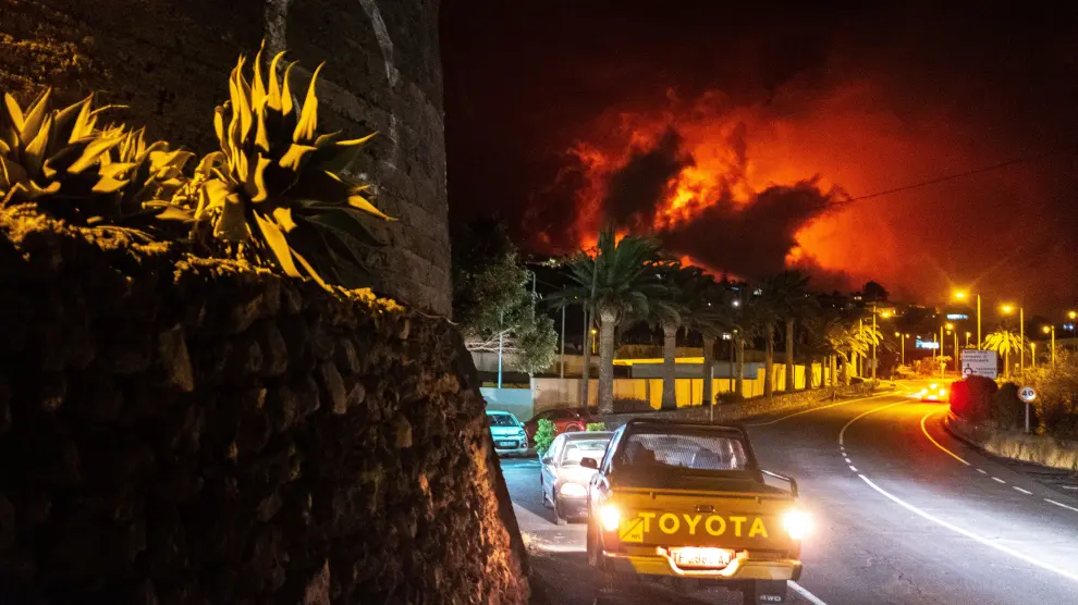 Continúa la erupción del volcán en La Palma