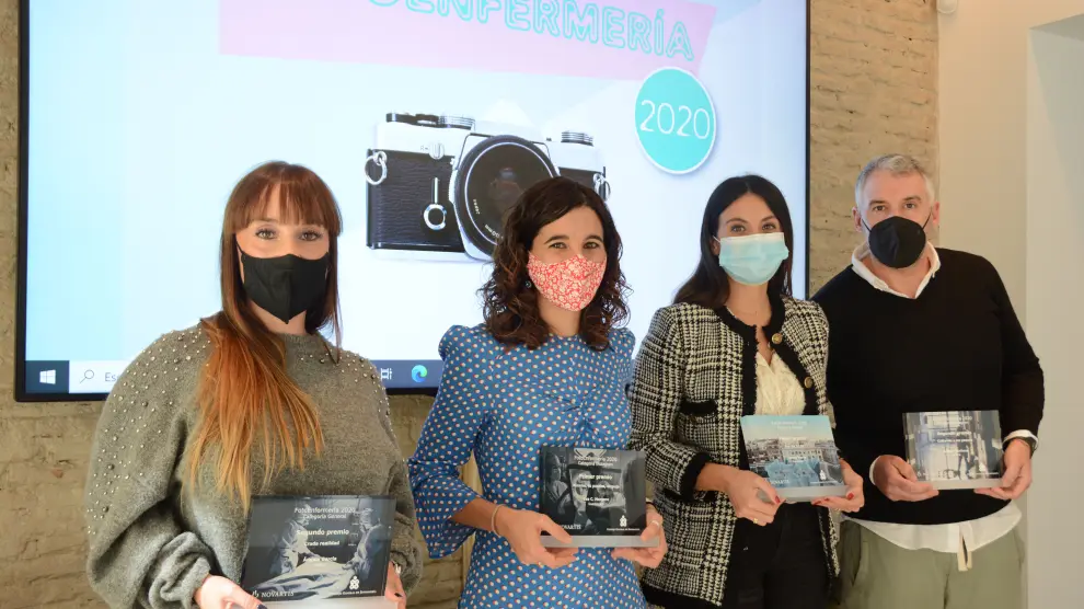 Los ganadores de los premios Fotoenfermería 2020.