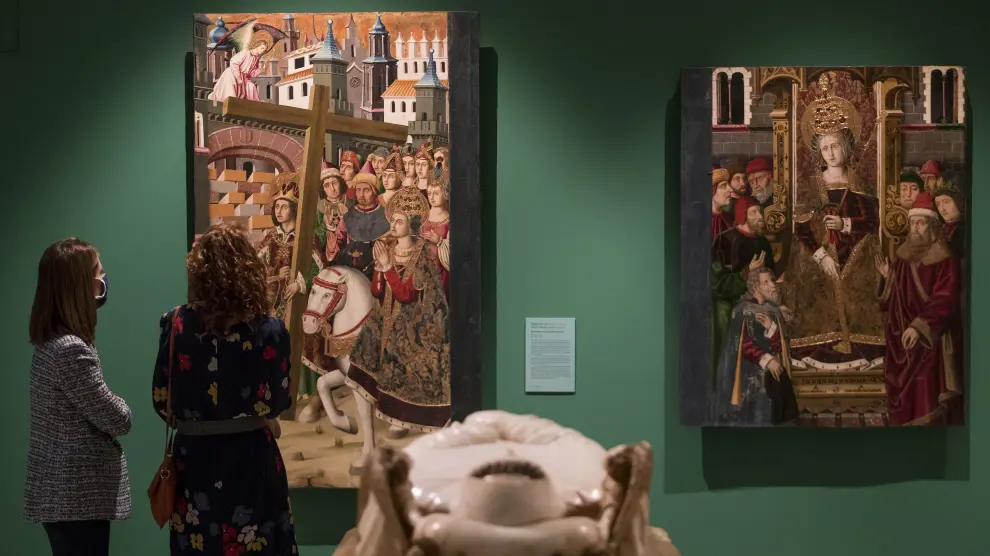 Muestra de arte gótico en el Museo de Zaragoza