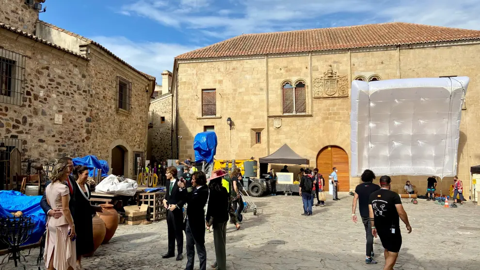 HBO sitia la ciudadela de Cáceres con la precuela de "Juego de tronos"