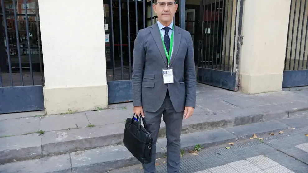 Román García Oliver, director territorial de la Inspección de Trabajo en Aragón.