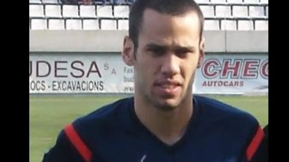 González Francés, en un partido de fútbol 11.