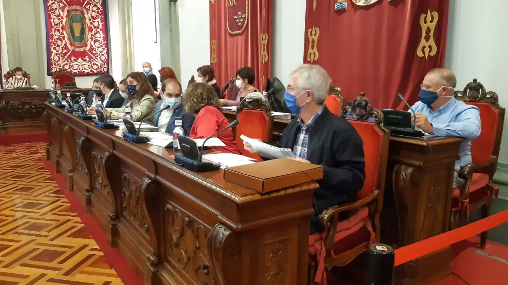 Pleno del Ayuntamiento de Cartagena de esta mañana.