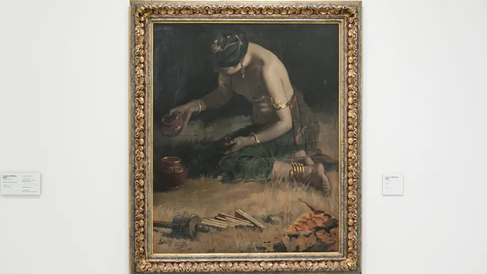 El cuadro puede verse ya en la tercera planta del Museo Goya.