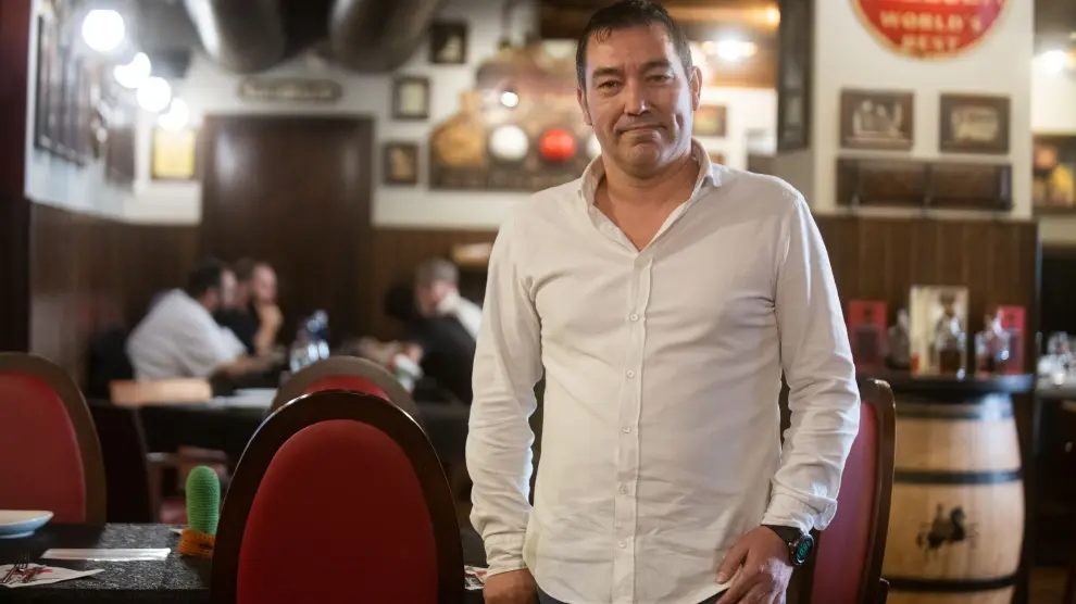 David Sariñena, propietario del restaurante Mazmorra by Macera de Zaragoza.
