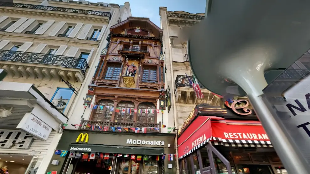 El McDonalds de la calle San Lázaro en París (Francia)