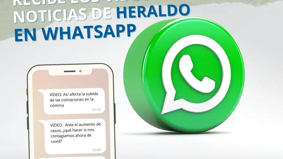 ¿Quieres recibir los vídeos de las noticias de HERALDO en Whatsapp? ¡Date de alta!