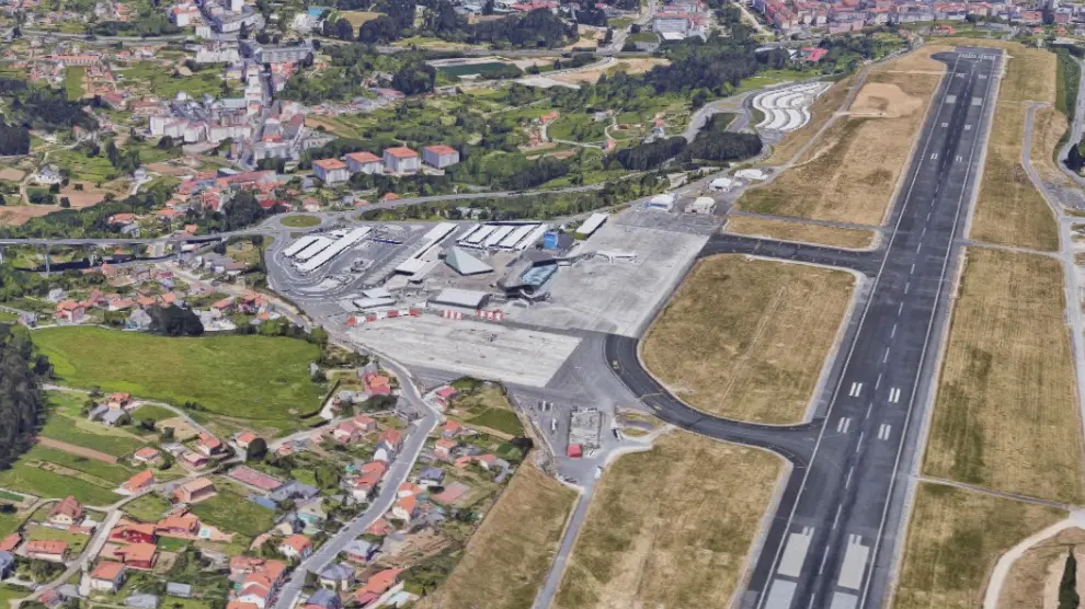 Aeropuerto coruñés de Alvedro (La Coruña)