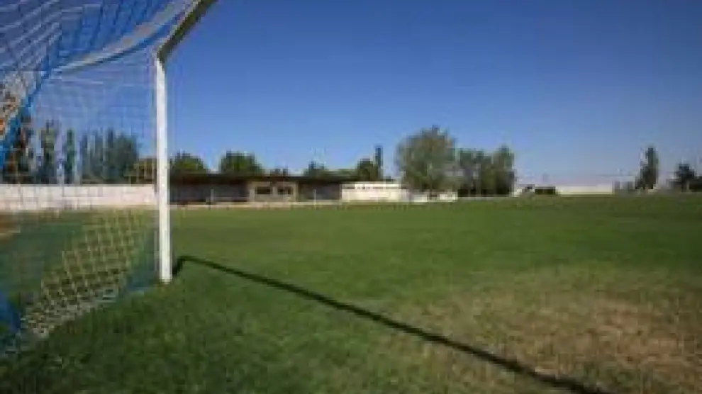 Imagen del campo de fútbol del Luceni.