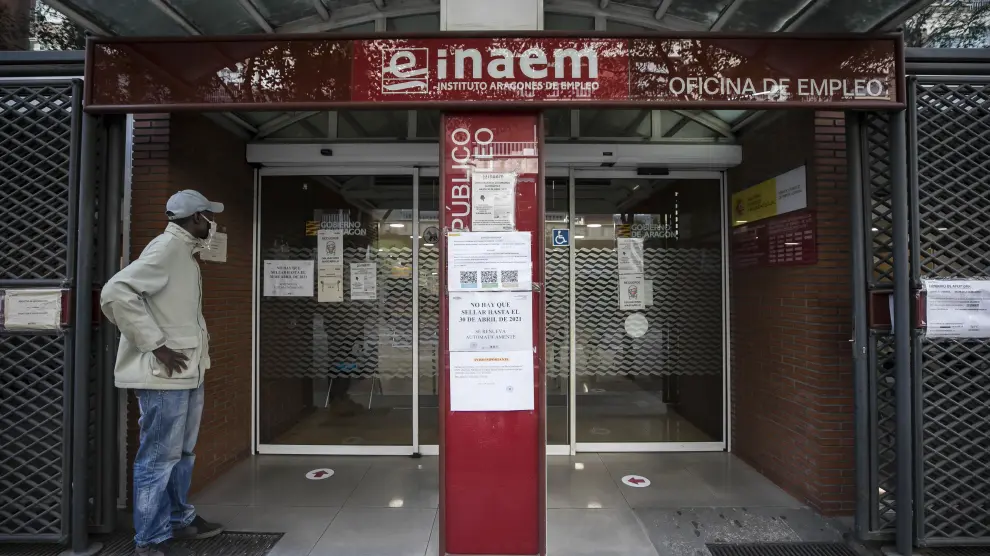 Oficina del Inaem en Zaragoza.