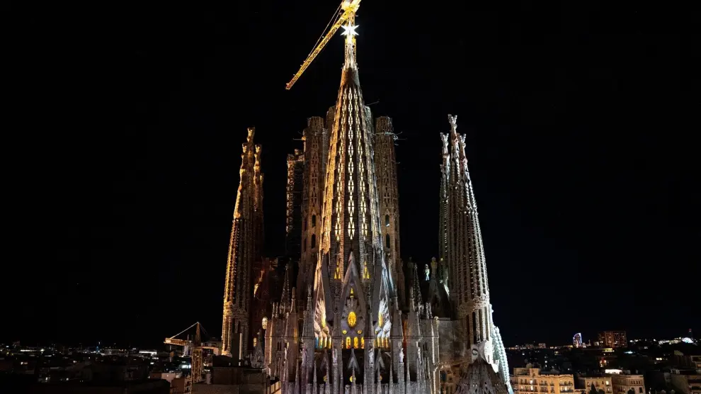 La Sagrada Familia estrena una nueva torre