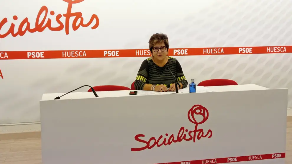 Elisa Sancho, secretaria de Organización del PSOE Alto Aragón.