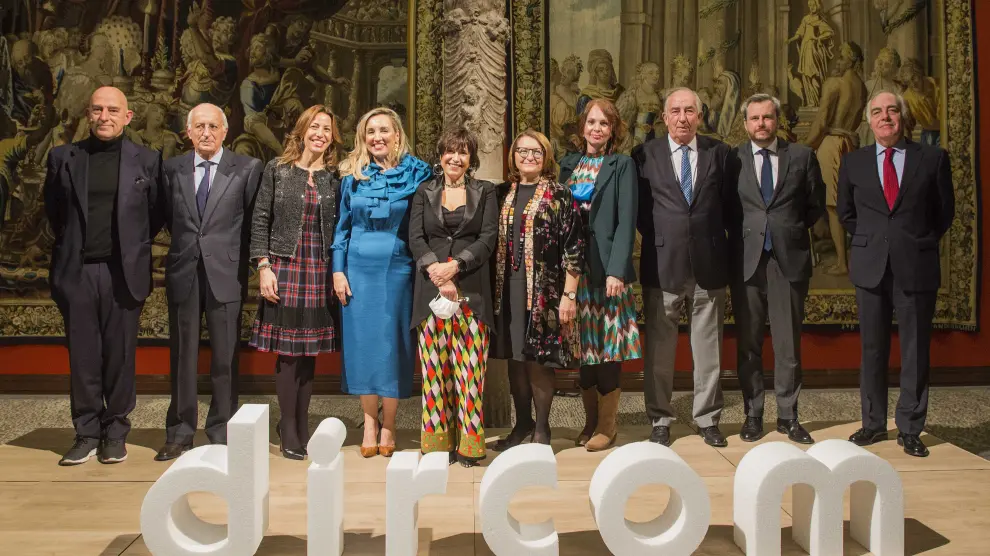 Entrega del premio de la Asociación de Directivos de Comunicación (Dircom) de Aragón