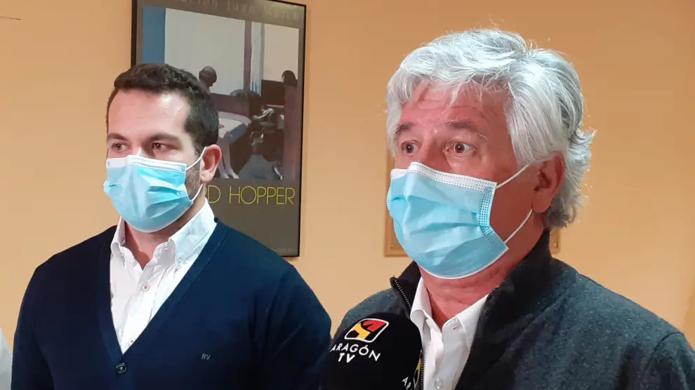 El director del Hospital Royo Villanova y el gerente del Sector Zaragoza I.