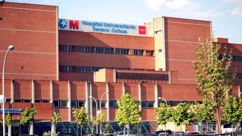 El Hospital Severo Ochoa, en Leganés, donde se ha producido el brote.